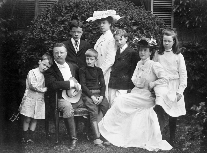 The Roosevelt family in 1903. (Photo: Pach Brothers/CORBIS/Corbis via Getty Images)